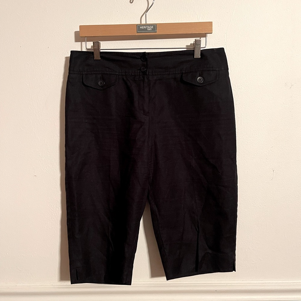 Nine & Co. Black Bermudas